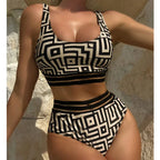 Finely Styled Bathing Suit with a Classic Vintage Look