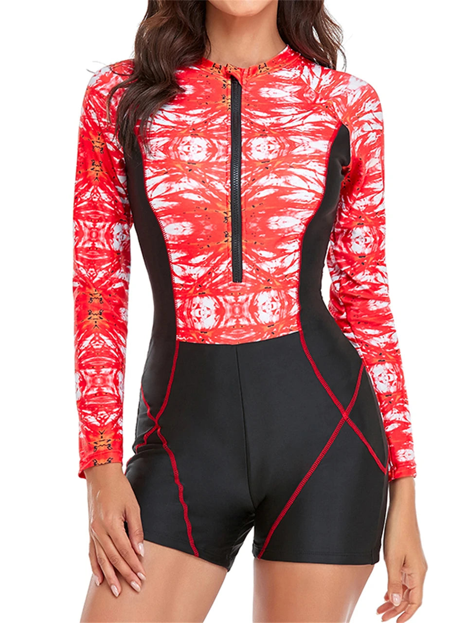 Casually Elegant Swimsuit with a Refined Edge