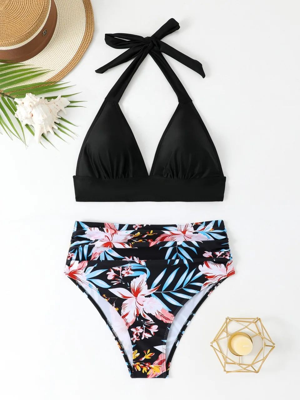 Finely Styled Bathing Suit with a Classic Vintage Look