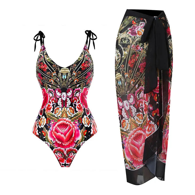 Classic Vintage Bathing Suit with a Flattering Fit
