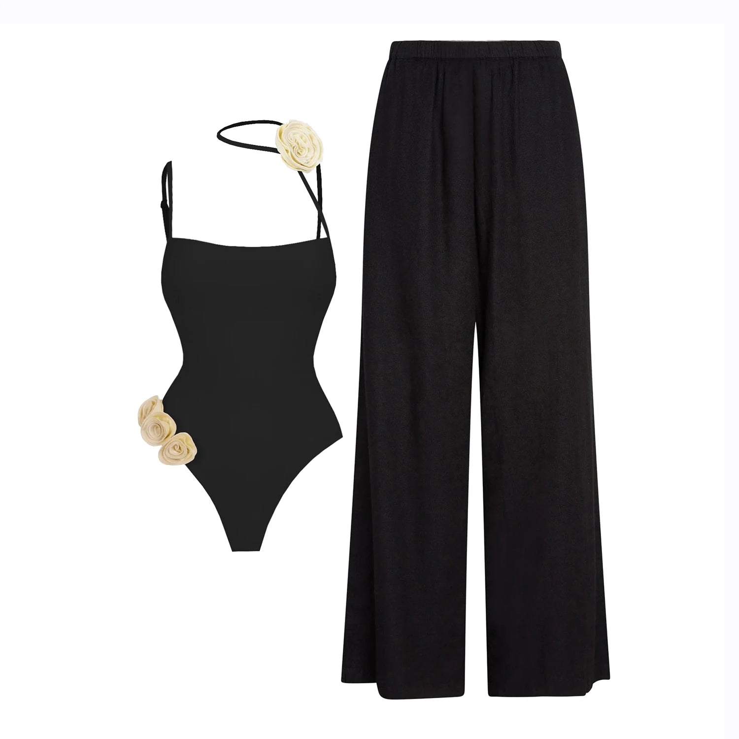 Classic Vintage Swimsuit with a Flattering Fit