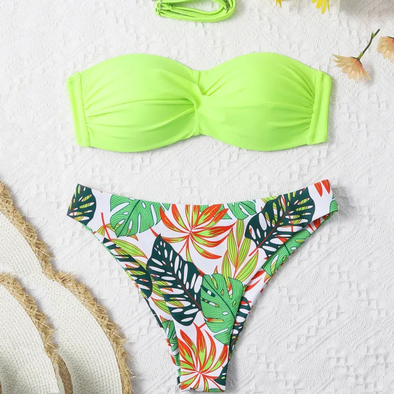Finely Styled Bathing Suit with a Classic Vintage Look