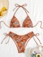 Classic Vintage Bikini with a Flattering Fit