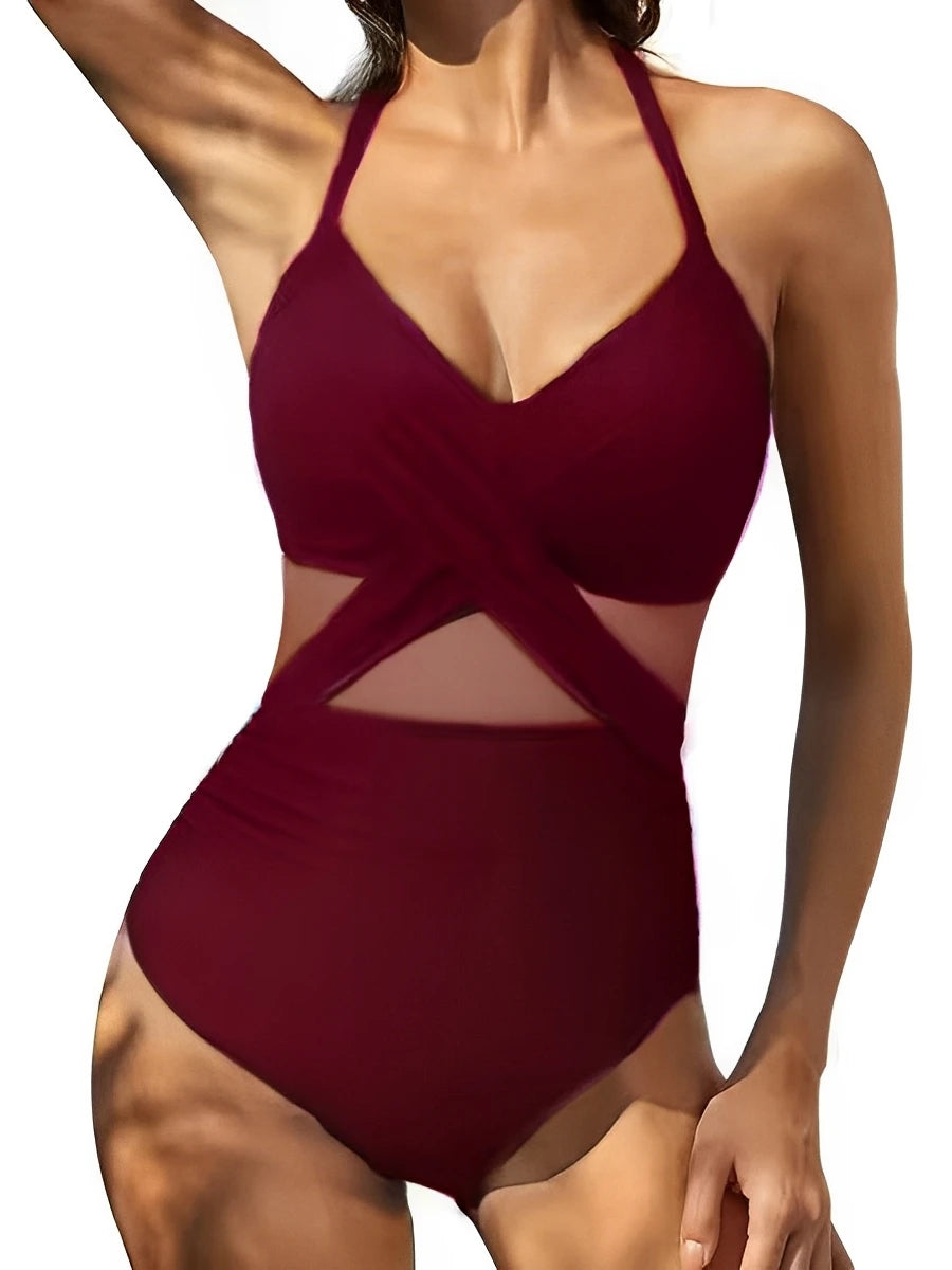 Classic Vintage Swimsuit with a Flattering Fit