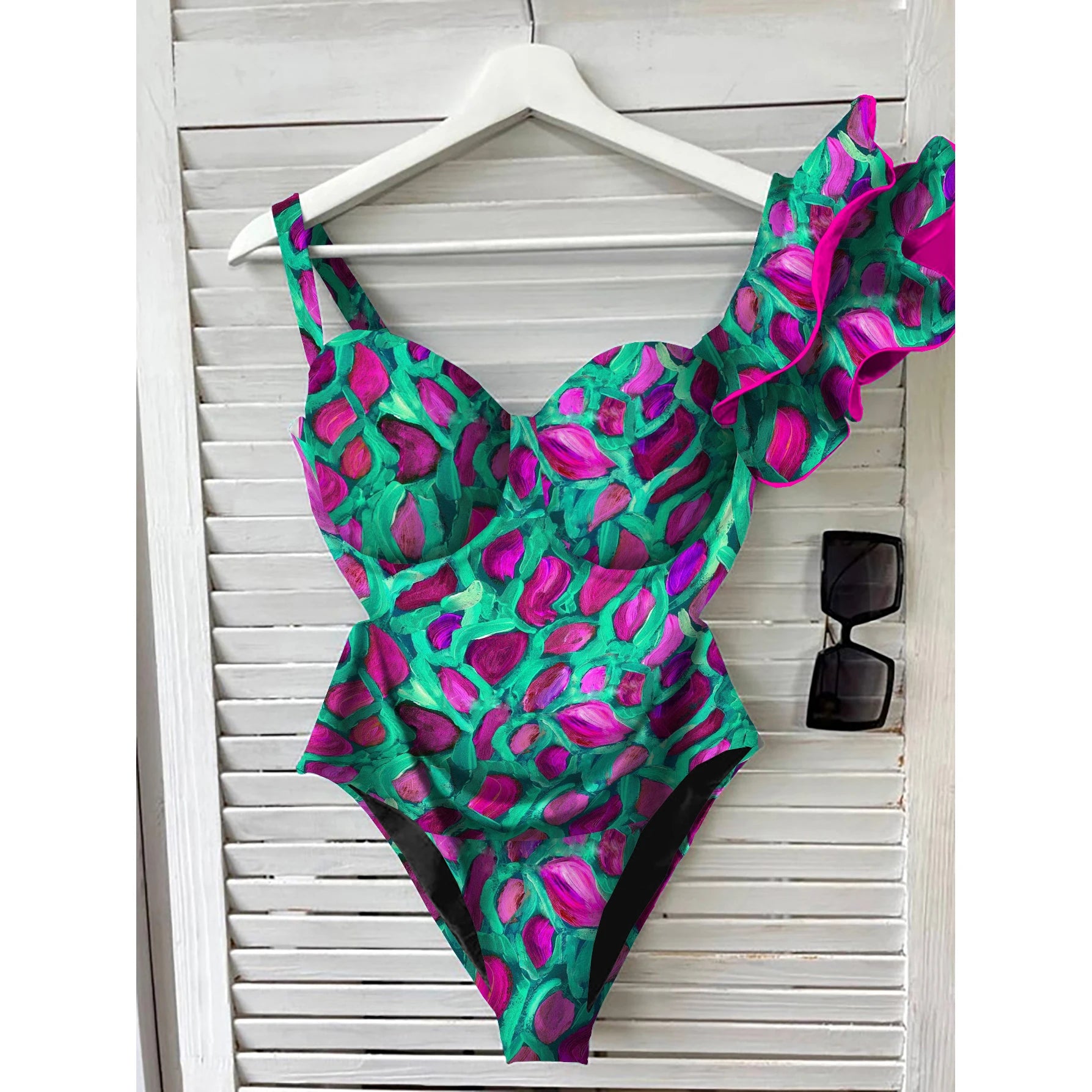 Finely Styled Bathing Suit with a Classic Vintage Look