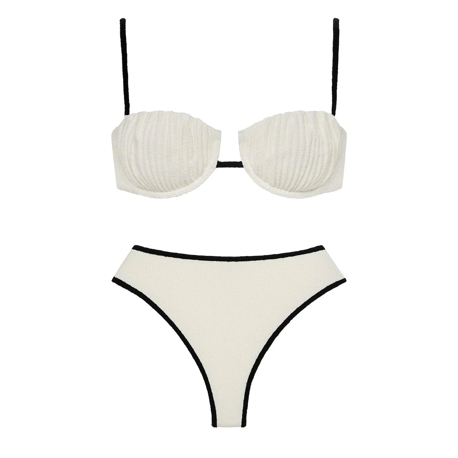 Finely Styled Bathing Suit with a Classic Vintage Look