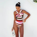 Finely Styled Bathing Suit with a Classic Vintage Look