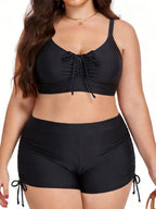 Finely Styled Bathing Suit with a Classic Vintage Look