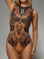 Classic Vintage Swimsuit with a Flattering Fit