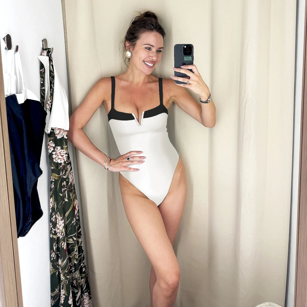 Vintage Inspired Swimsuit with a Contemporary Edge