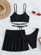 Effortlessly Elegant Bathing Suit with a Timeless Design