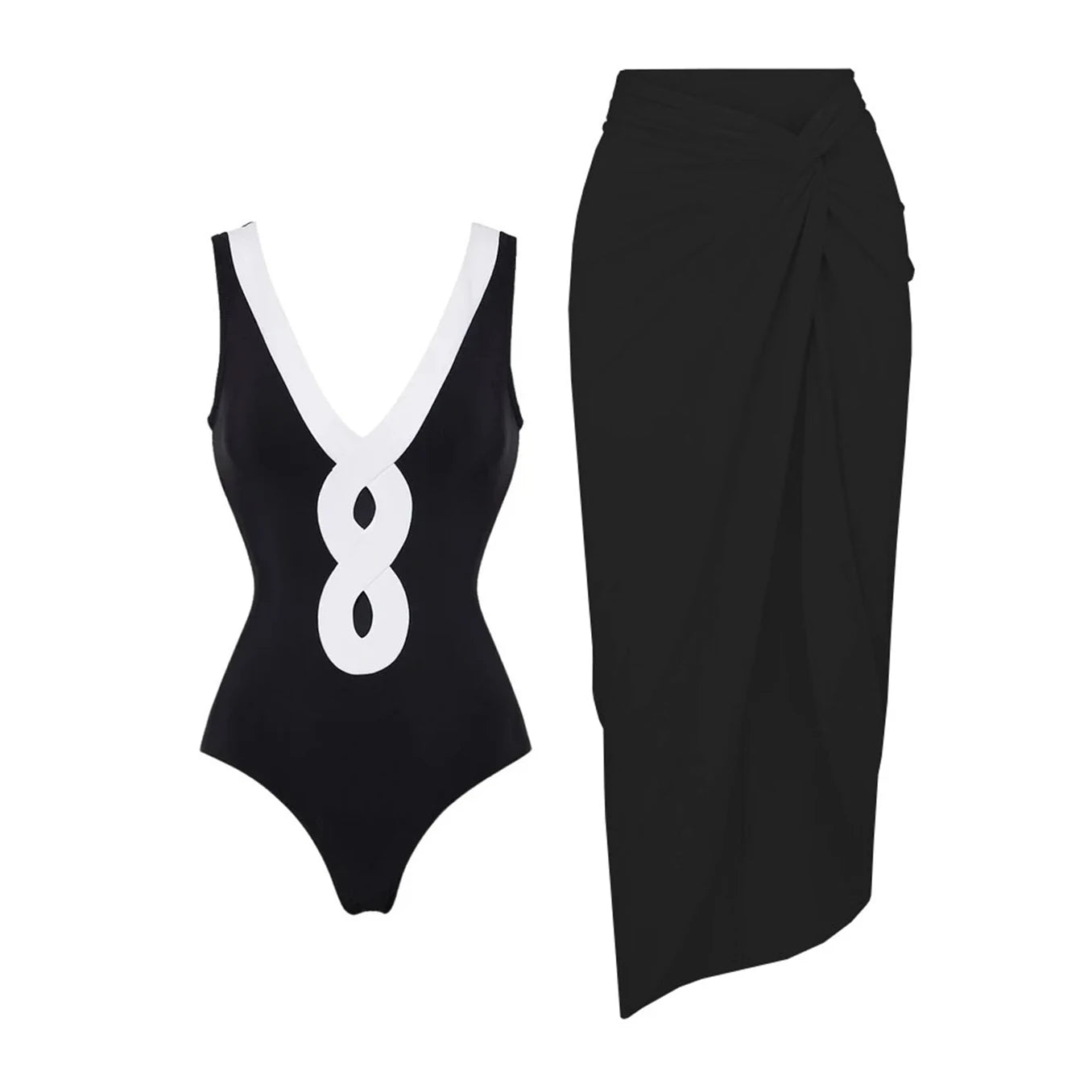 Finely Styled Swimsuit with a Classic Vintage Look