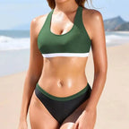 Subtly Elegant Bathing Suit with a Refined Vintage Look
