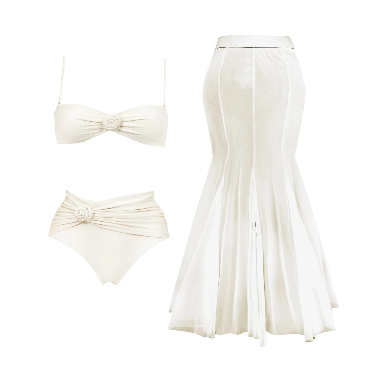 Vintage Inspired Bathing Suit with a Contemporary Edge