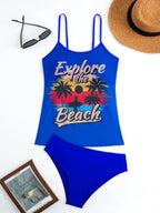Subtly Elegant Swimsuit with a Refined Vintage Look