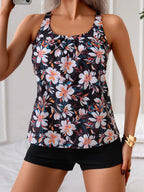 Casually Elegant Swimsuit with a Refined Edge