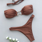 Beautifully Finished Bathing Suit in a Timeless Design