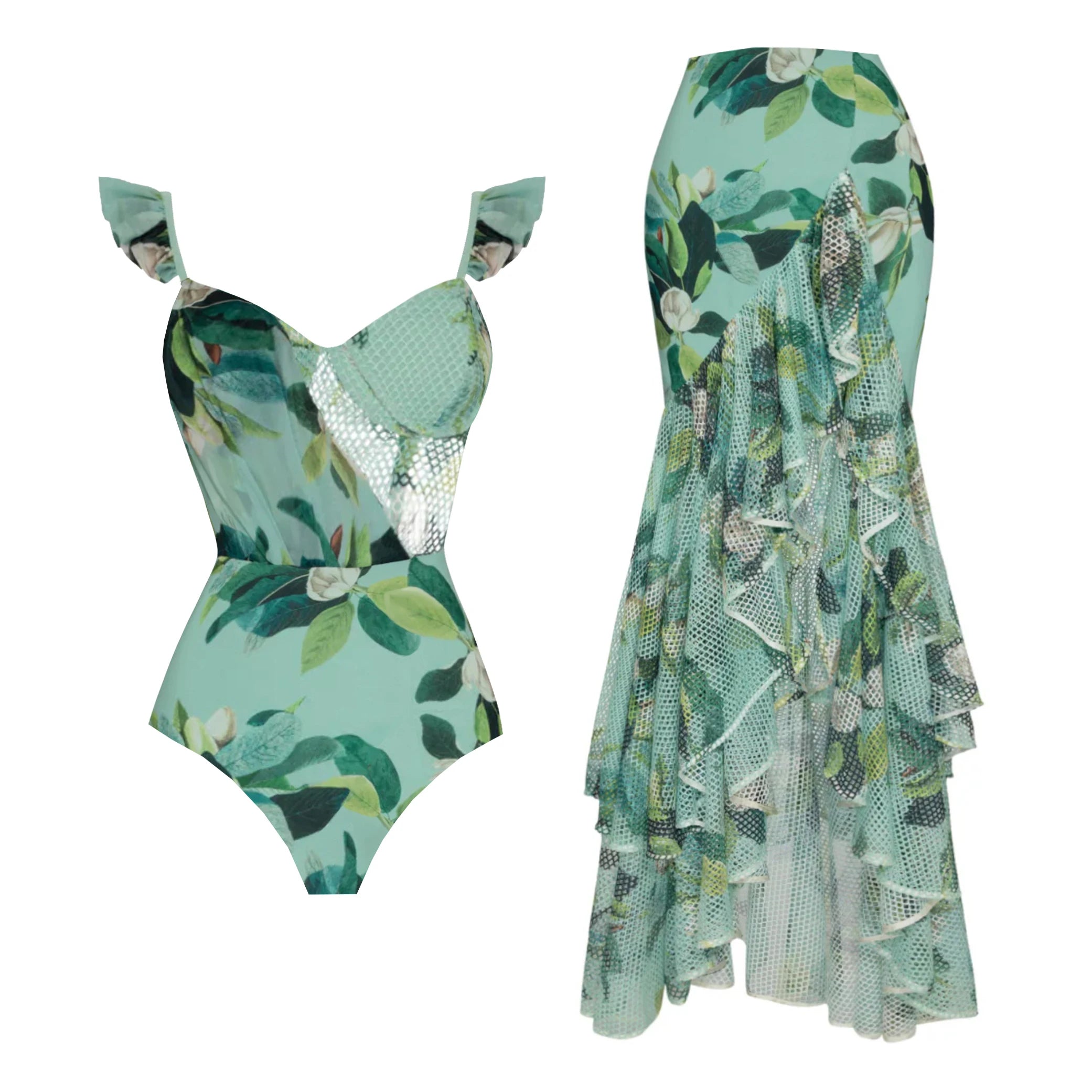 Classic Vintage Bikini with a Flattering Fit