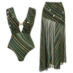 Subtly Elegant Bikini with a Refined Vintage Look