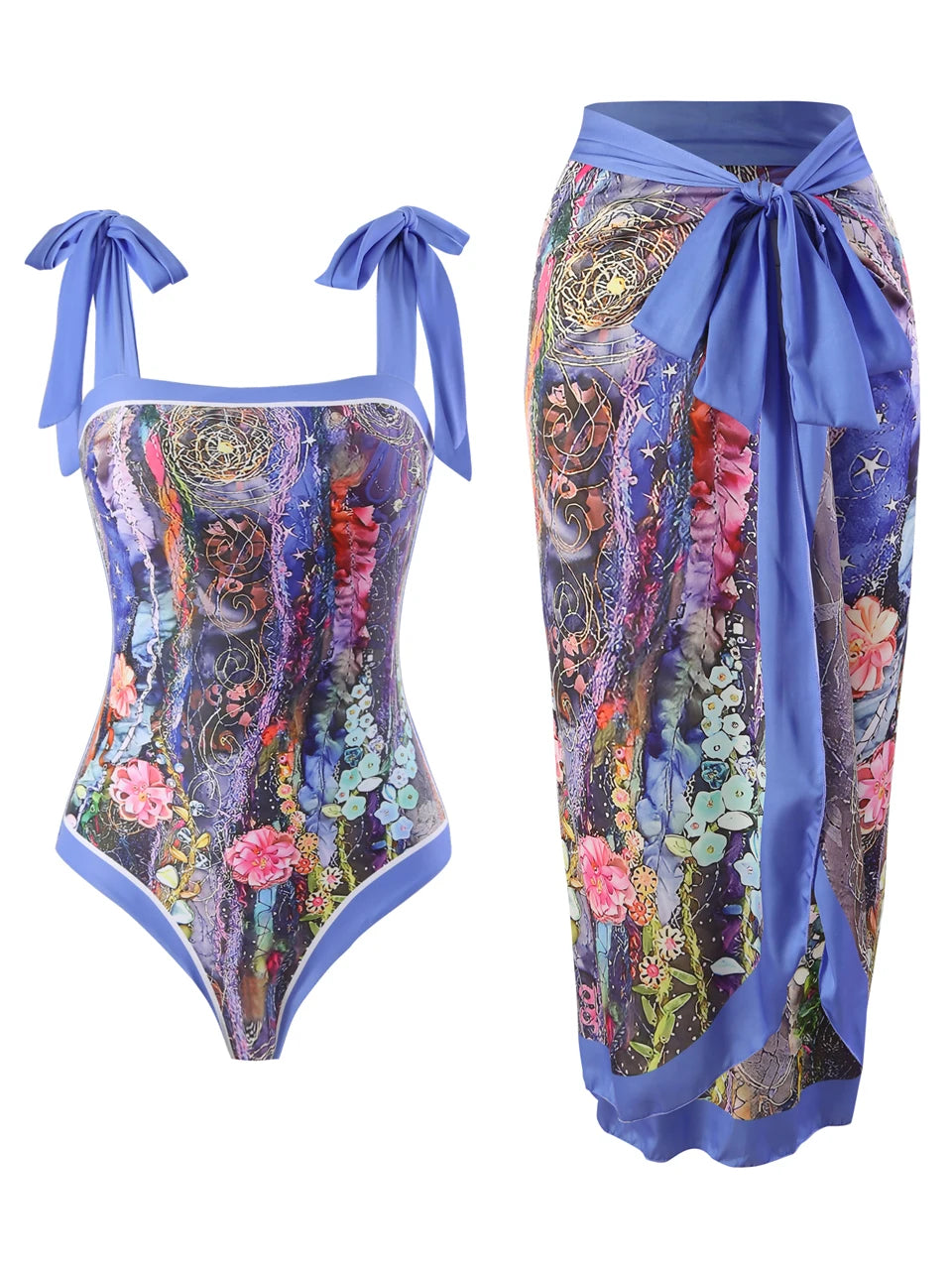 Subtly Elegant Swimsuit with a Refined Vintage Look