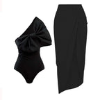 Finely Styled Bathing Suit with a Classic Vintage Look