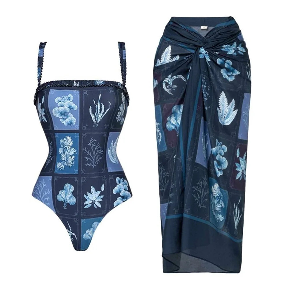 Finely Styled Bathing Suit with a Classic Vintage Look