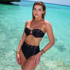 Subtly Elegant Bikini with a Refined Vintage Look