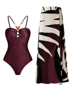 Beautifully Finished Bathing Suit in a Timeless Design