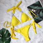 Effortlessly Elegant Bathing Suit with a Timeless Design