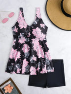 Casually Elegant Swimsuit with a Refined Edge
