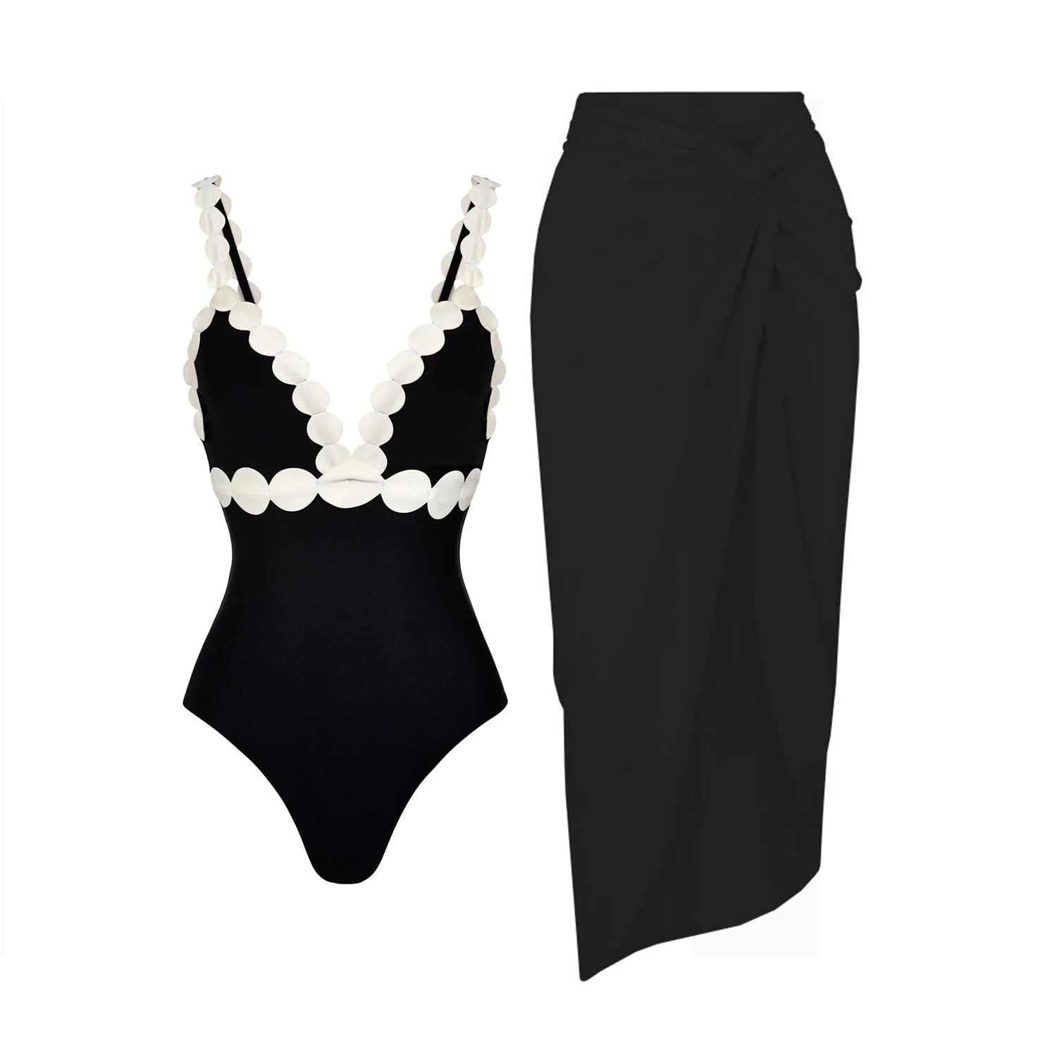Finely Styled Swimsuit with a Classic Vintage Look