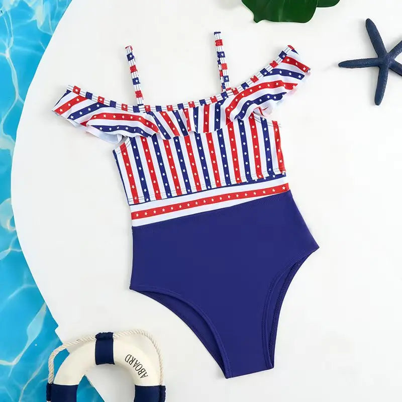 Finely Styled Swimsuit with a Classic Vintage Look
