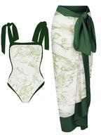 Casually Elegant Swimsuit with a Refined Edge