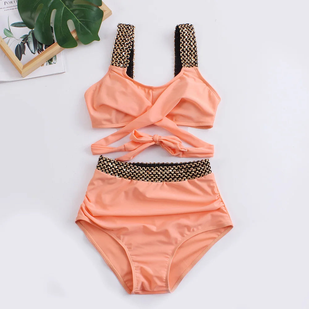 Finely Styled Bathing Suit with a Classic Vintage Look