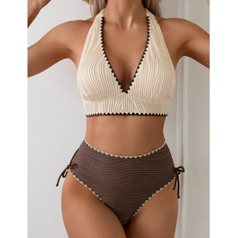 Effortlessly Elegant Bathing Suit with a Timeless Design