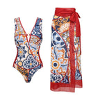Subtly Elegant Bikini with a Refined Vintage Look