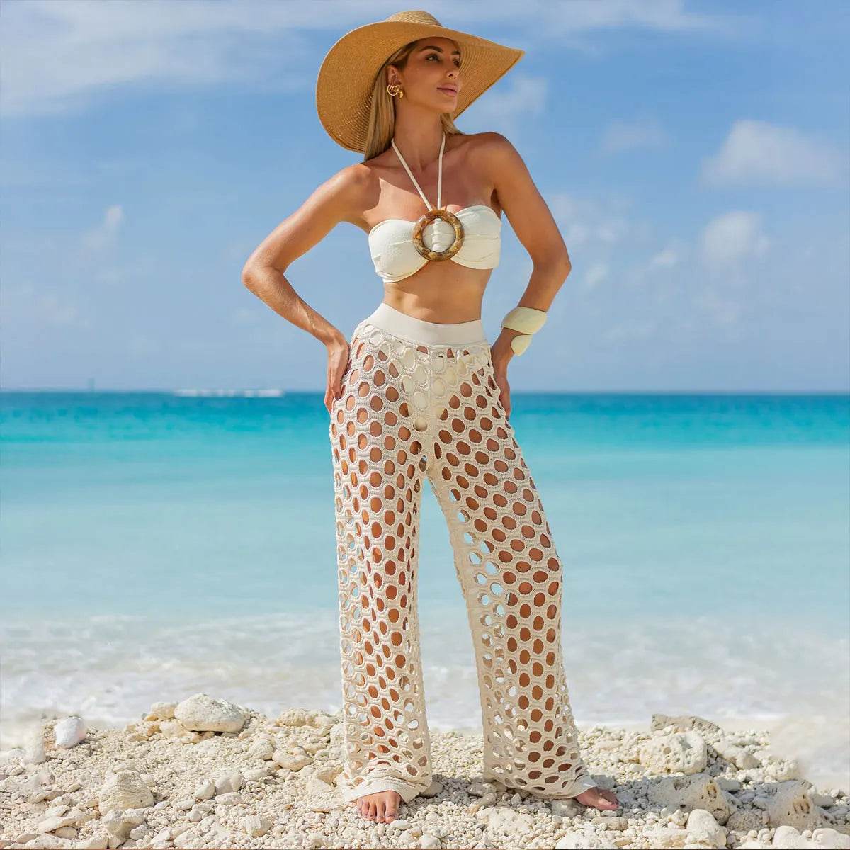 Vintage Inspired Bathing Suit with a Contemporary Edge