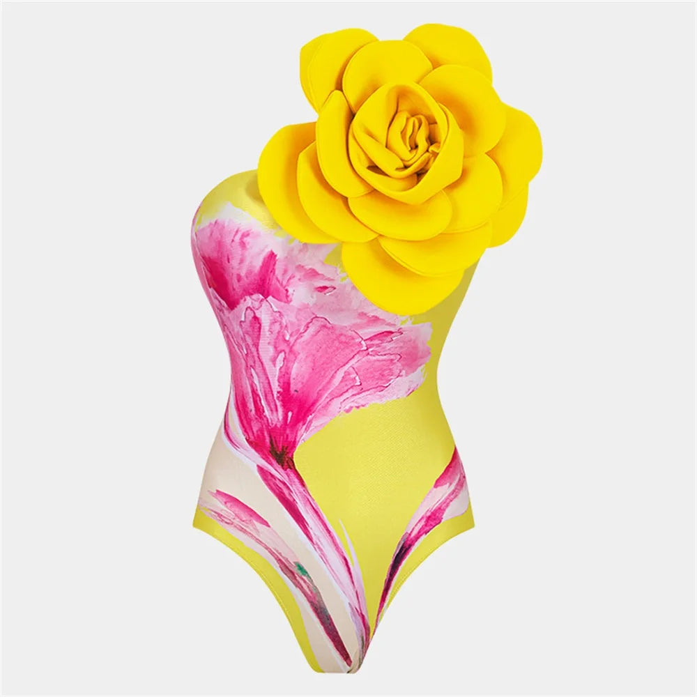 Effortlessly Elegant Bathing Suit with a Timeless Design