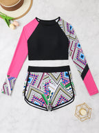 Casually Elegant Swimsuit with a Refined Edge