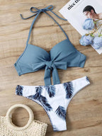 Subtly Elegant Bikini with a Refined Vintage Look