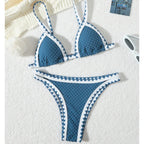 Subtly Elegant Bathing Suit with a Refined Vintage Look