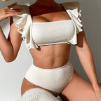 Casually Elegant Bathing Suit with a Refined Edge
