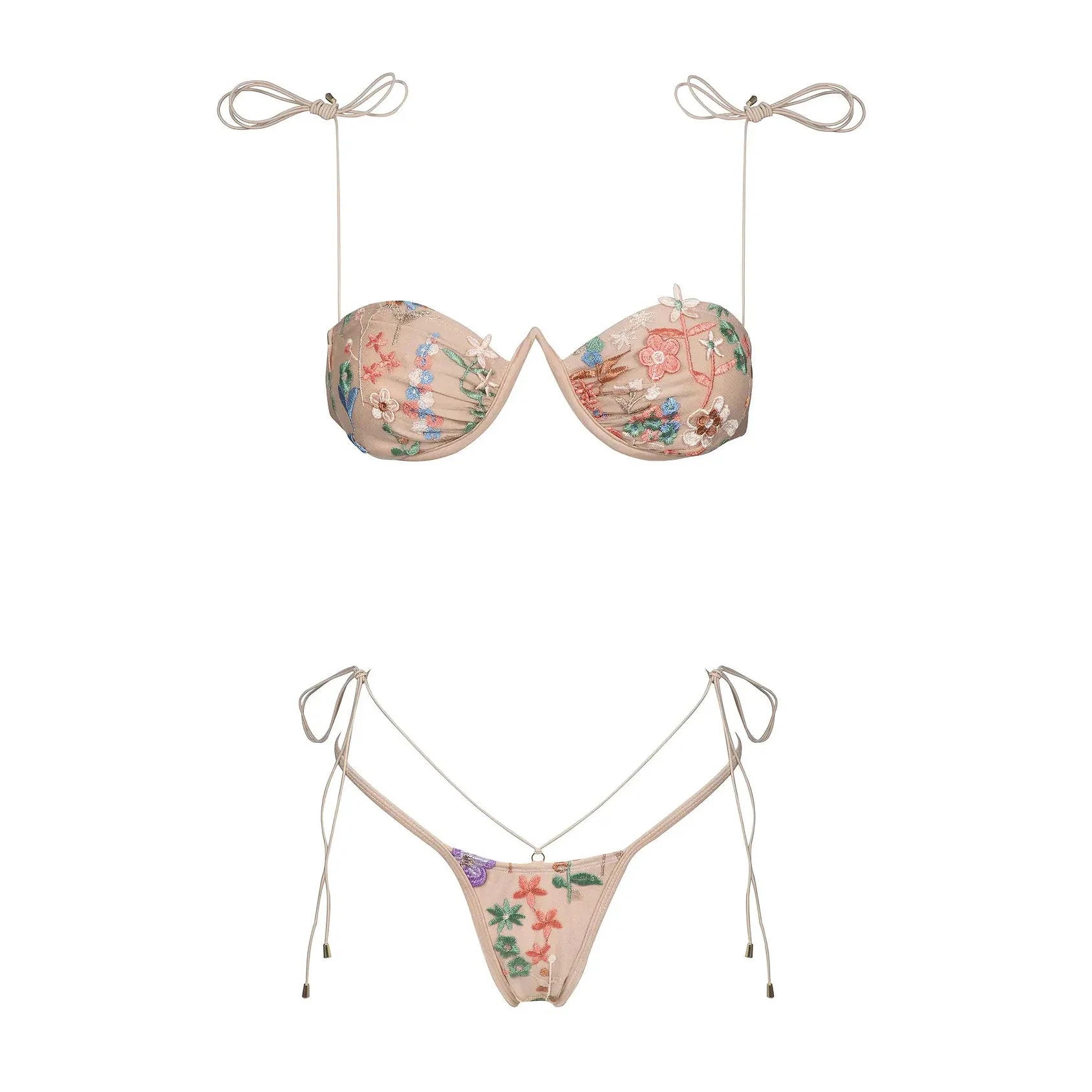 Casually Elegant Bathing Suit with a Refined Edge