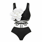 Subtly Elegant Bikini with a Refined Vintage Look
