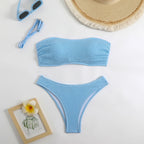Subtly Elegant Bikini with a Refined Vintage Look