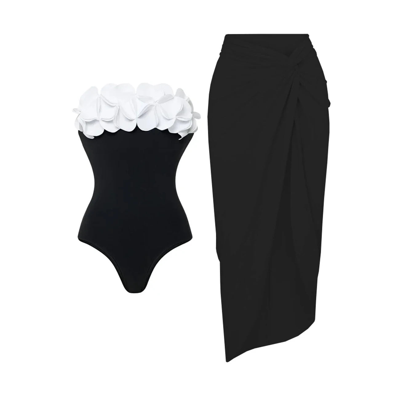 Finely Styled Swimsuit with a Classic Vintage Look