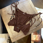 Finely Styled Bathing Suit with a Classic Vintage Look