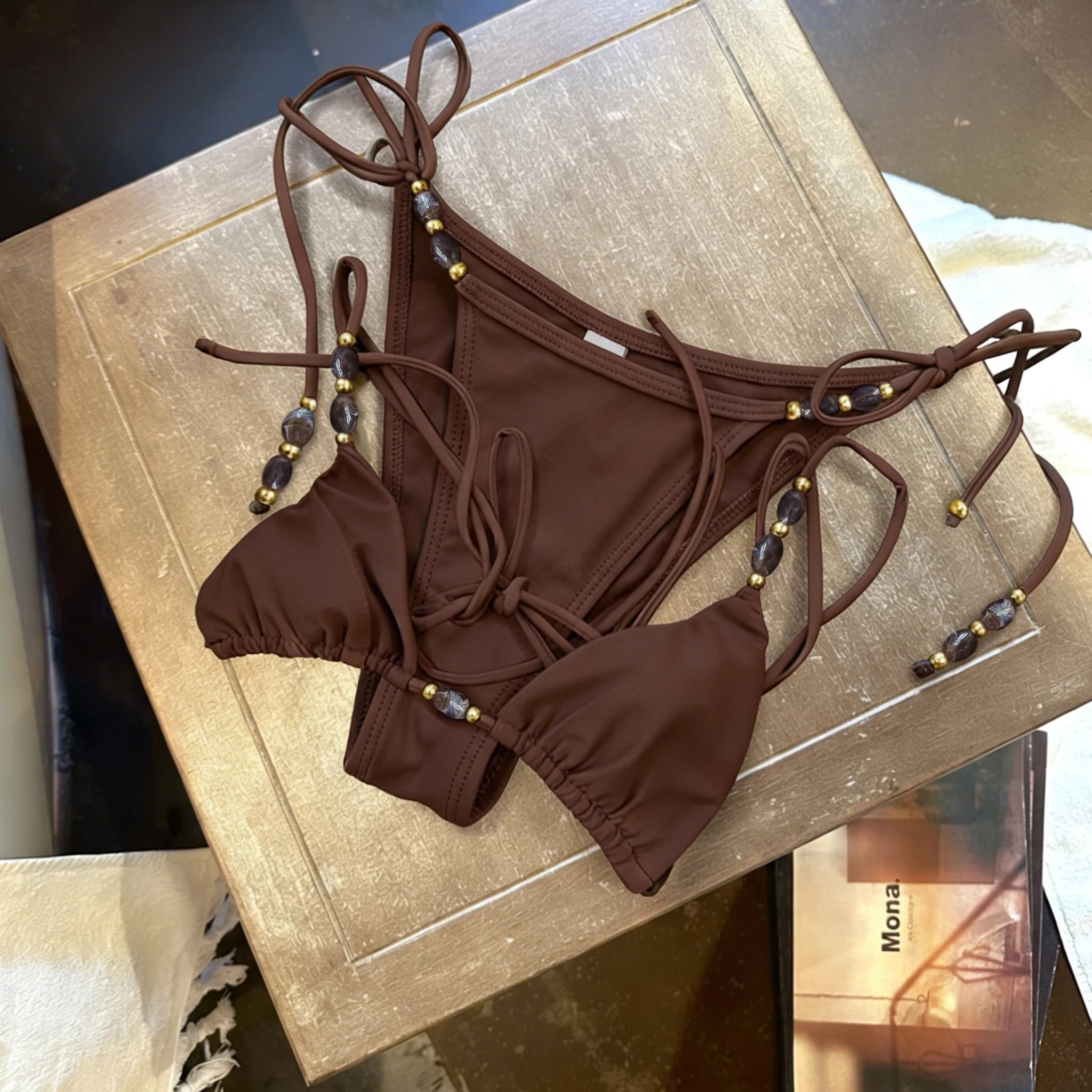 Finely Styled Bathing Suit with a Classic Vintage Look