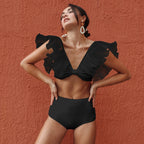 Casually Elegant Bathing Suit with a Refined Edge
