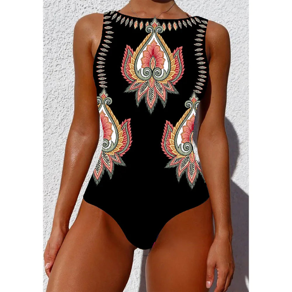 Casually Elegant Bathing Suit with a Refined Edge